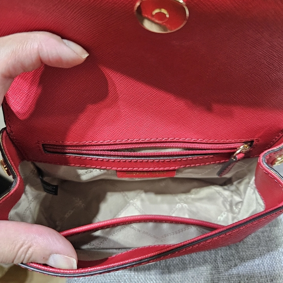 Michael Kors Ava Extra-Small Saffiano Leather Crossbody NWOT never used. - Picture 3 of 4